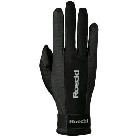 Leichte Rennen Handschuhe Roeckl LL Lozano schwarz